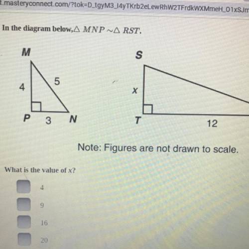 What is the value of x?