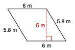 Calculate the area of this parallelogram.