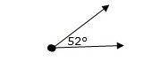 A. Find the complement of the angle shown. B. Find the supplement of the angle shown.  Show all your