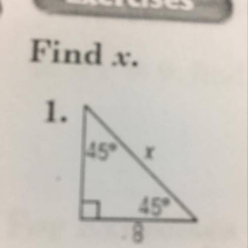 Find .x. I need help Finding x