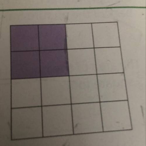 Dorothy is installing purple and white tile in her kitchen. She made a diagram of the layout showing