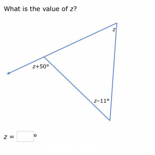 What is the value of z
