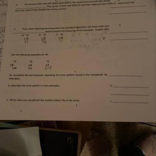 How do I work questions 2-4?