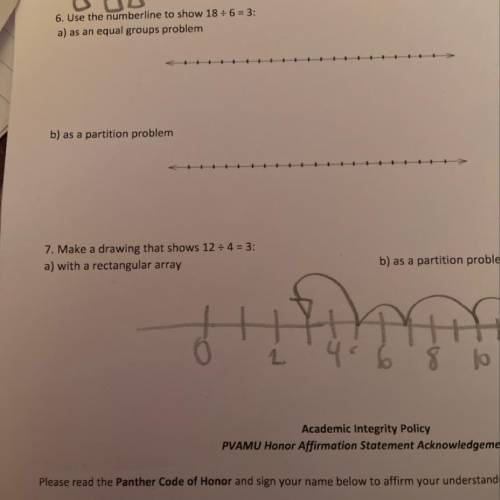 How do I solve 6 a & b and #7 a?