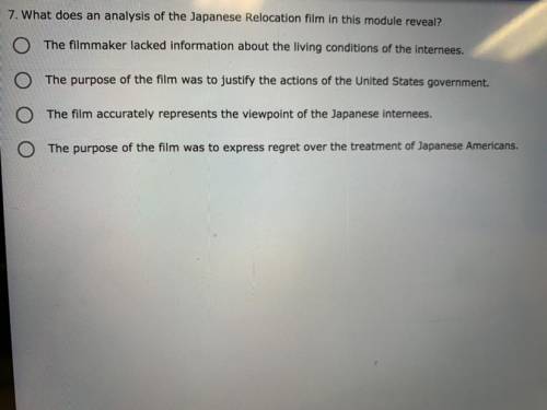 What does an analysis of the Japanese relocation film in the module reveal?