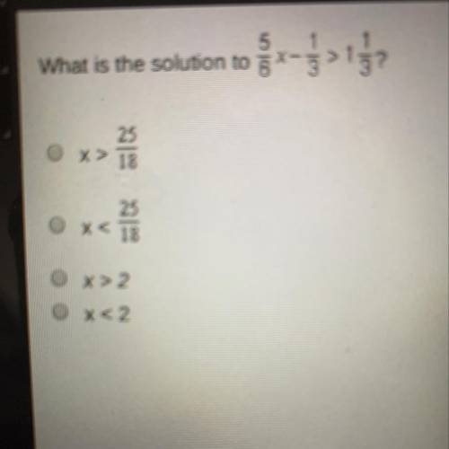 What is the solution to