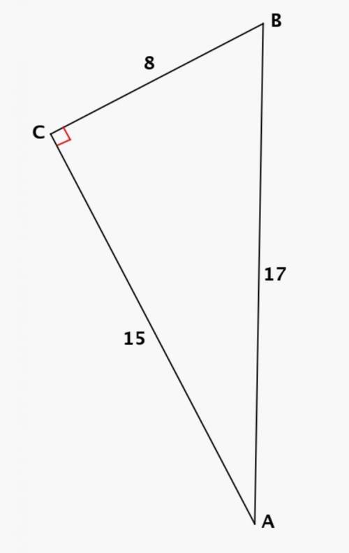 Which ratio shows tangent if angle A.