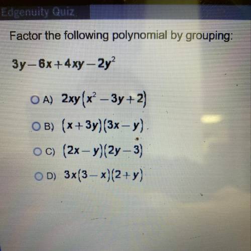 PLEASE HELP! Factoring polynomials!