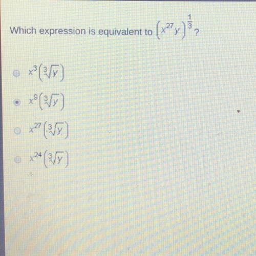 Which expression is equivalent