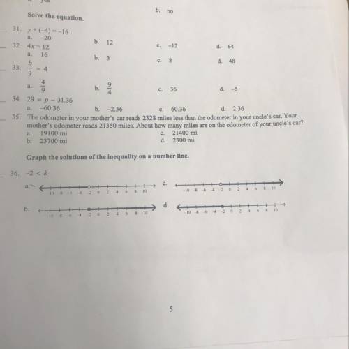 Pls help me with # 35