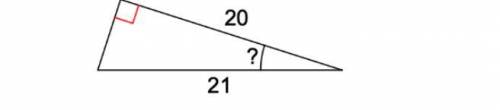 Find the missing measure indicated in the given triangle. A) 18 degrees  B) 44 degrees  C) 46 degree