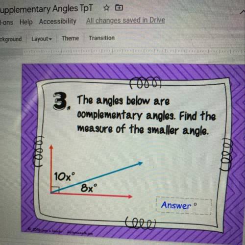 How would I find the angles measure?