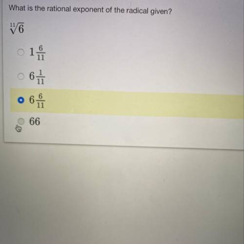 What is the rational exponent?