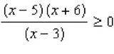Solve the inequality and express your answer in interval notation
