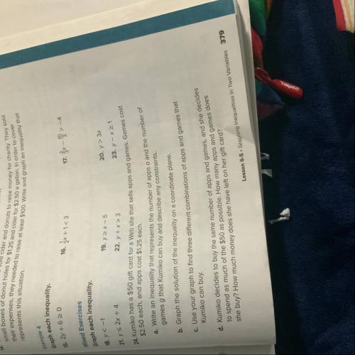 I need help with these word problems number 24