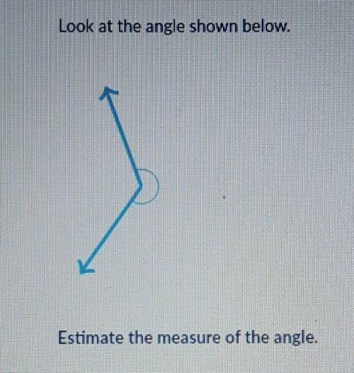 Estimate the measure of the angle ?8570235310