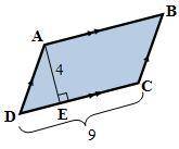 Find the area of quadrilateral ABCD in each case. and  Find the area of the polygon. Help Please asa