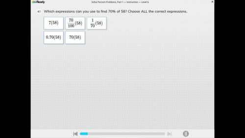 Please help This is  Solve percent problems, part 1 on I-ready