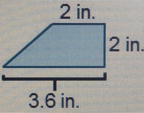 What is the area of the figure? Explain the steps you take to calculate the area. HELP PLEASE