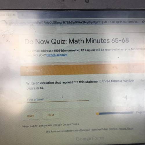 Please help math quiz!