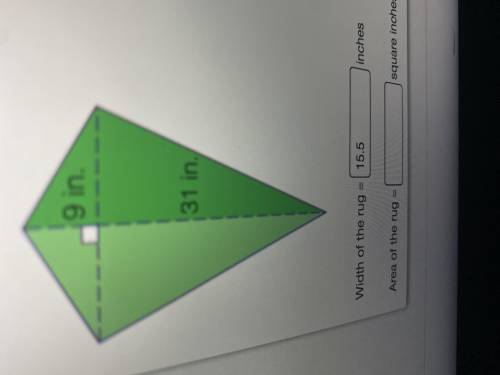What is the width and the area?