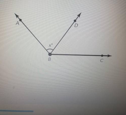 The measure of ∠ a b c ∠abc is 84°. ray bd is the angle bisector of ∠ a b c . What is the measure of