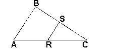 Given CS = 3, SB = 6, CR = 4, and RA = x. What must the value of x be in order to prove SR || BA? Ju