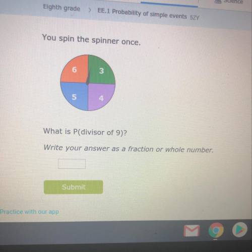 What is p(divisor of 9)