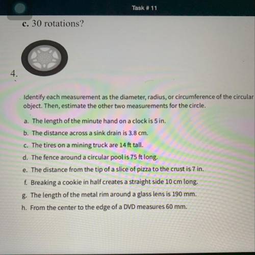 For this question you have to answer all of them (a-h). Please help me, I’m lost.
