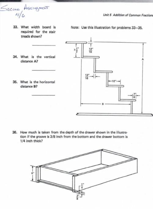 These are fractions for woodshop that I don’t understand very well. Can anyone help me out?