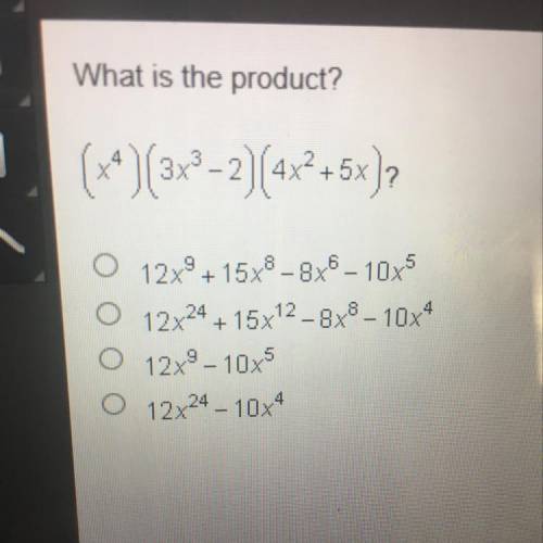 What is the product of this polynomial