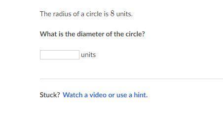 What is the diameter of the circle? And if u don't mind u can answer the second question for brainie