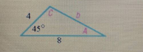 Find the area of the triangle. Area square units (Round to decimal places!)