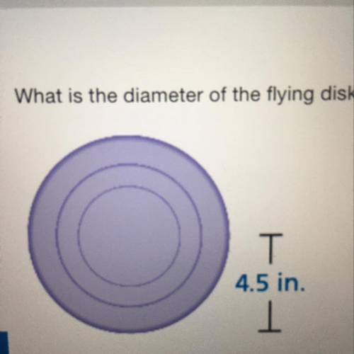 What is the diameter of the flying disk