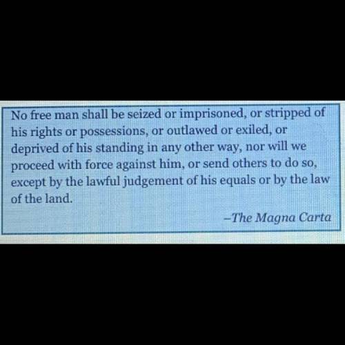 What are two major topics in this excerpt from the Magna Carta? 1-The right to own property and leas