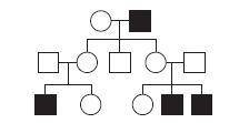 What can you conclude about the trait followed in the pedigree below? It is incompletely dominant in