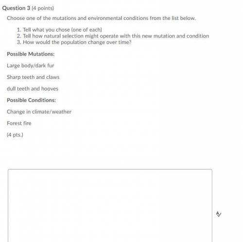 Science question 3, Thanks if you help!
