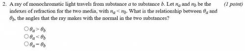 Physics Question (light)