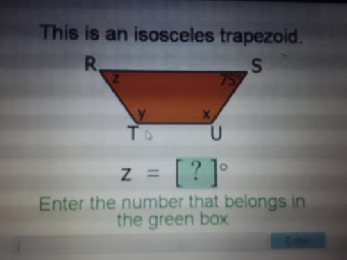 This is an isosceles trapezoid z=
