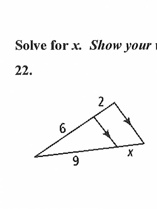 HELP ME PLEASE SOLVE FOR X