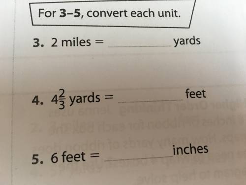 3-5 converts each unit.