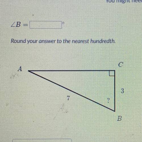 Round your answer to the nearest hundredth. PLEASE HELP ME