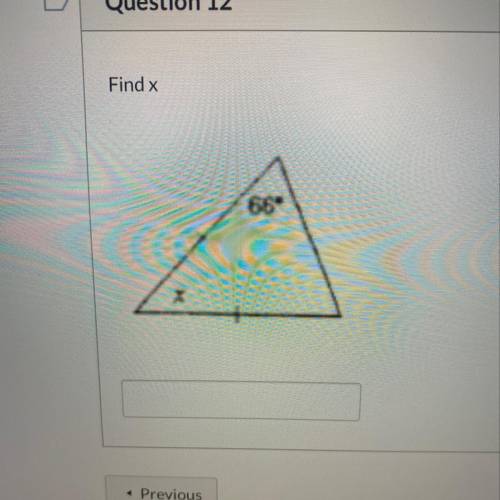 Please help me find x
