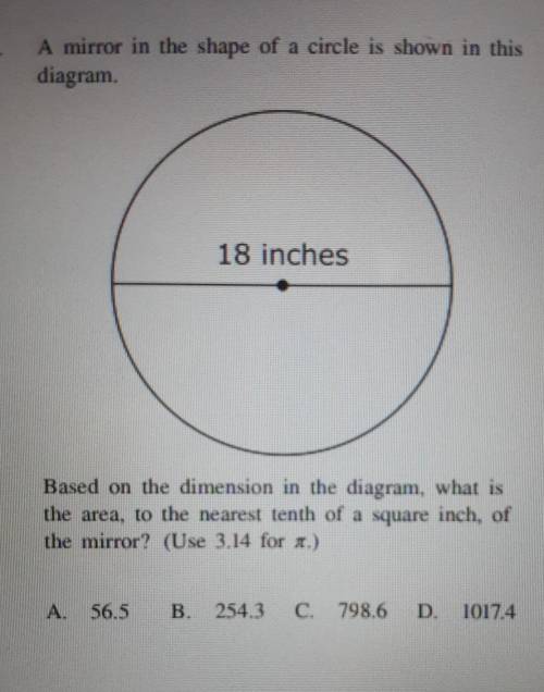 Based on the dimension in the diagram, which is the area, to the nearest tenth of a square inch, of