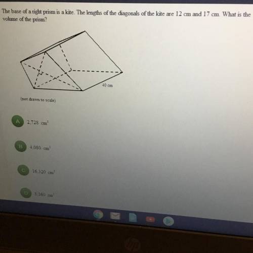 Help me it’s volume of a prism