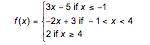 May someone help me with this?  The question asks to graph the piecewise function, this is attached.
