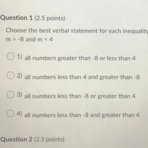 Only need question1 above