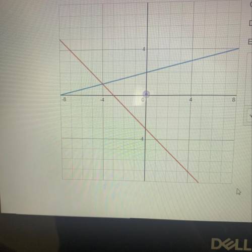 Consider the system of linear equations shown here drag the point to show its solution