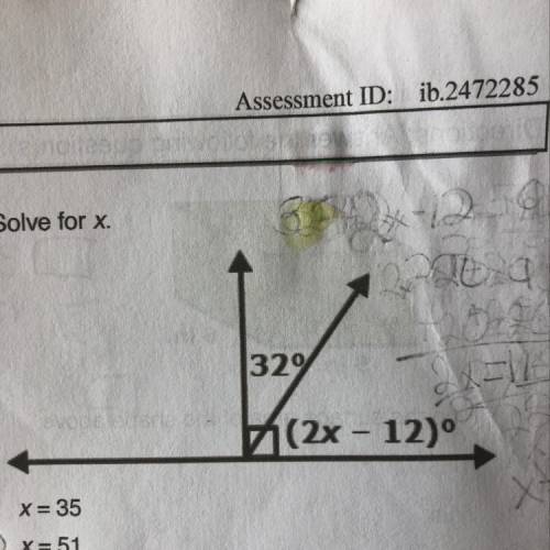 How do you solve for x