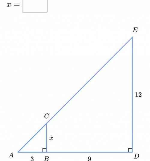 Solver for x, solver similar triangles(Advance)